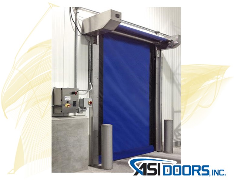 Asi Marathon High Sd Fabric Roll Up Doors Flatley Docks Asi Marathon High Sd Fabric Roll Up, Marathon Garage Doors