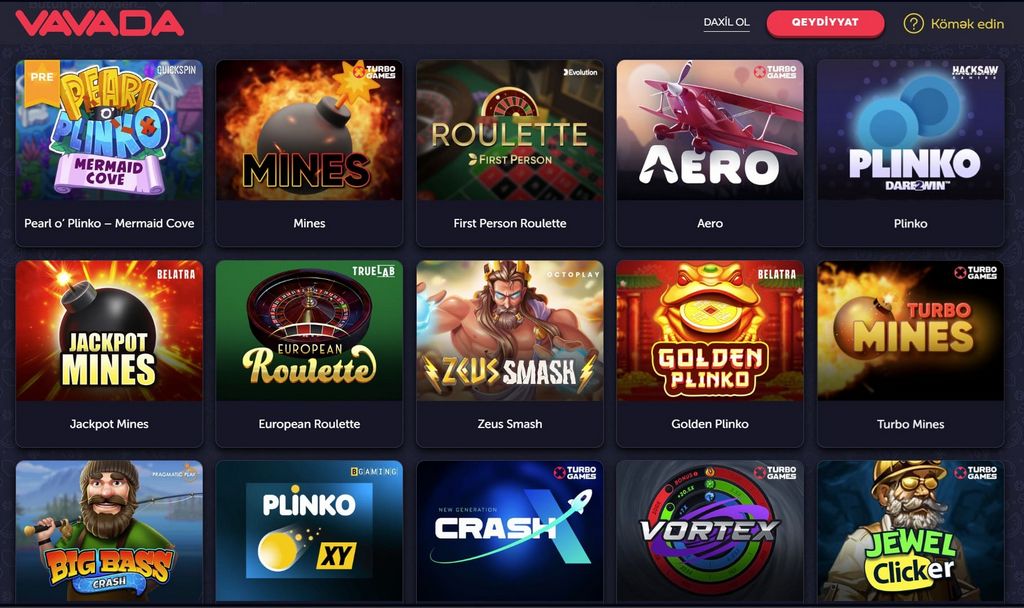 Обзор сайта казино Vavada на 2026 год